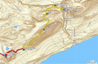 trail superior hiking route
